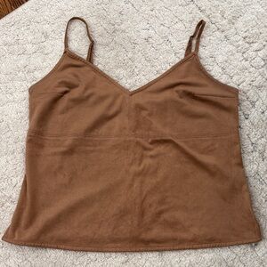 Brown Women's Camisole Top